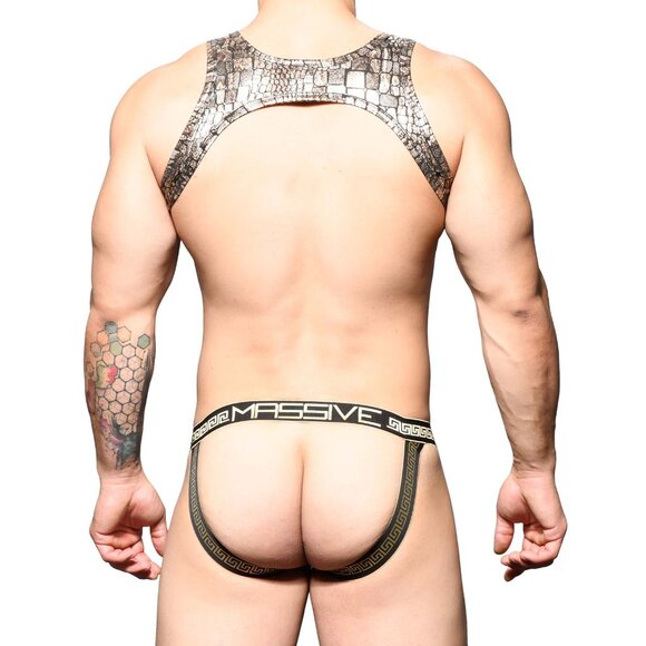 91664 Andrew Christian Massive Python Harness - Picture 2 of 5